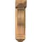 Ekena Millwork Funston Arts and Crafts Smooth Bracket w/ Offset Brace, Western Red Cedar, 5 1/2"W x 14"D x 22"H BKT0604X14X22FST03SWR - alternate 3